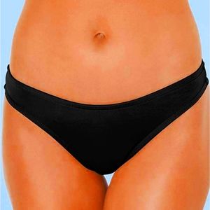 Venus Black Scoop Bottoms